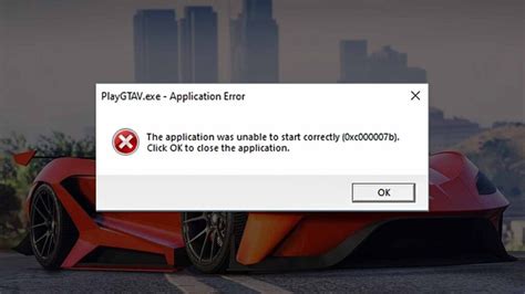 How to Fix Application Error (0xc000007b) in GTA V.